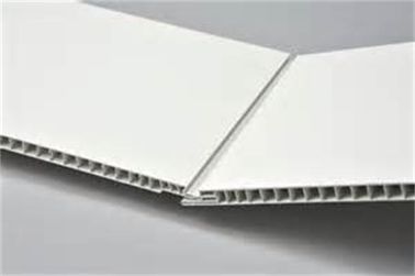 백색 간단한 Pvc 천장판/사각 UPVC 벽면은 시트를 깝니다