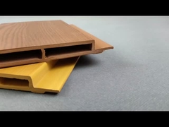 WPC 벽 패널 레드우드 WPC 장식 벽 패널