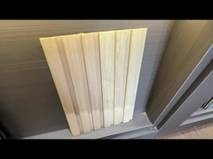 200sqm MOQ를 설치하고 청소하도록 쉬운 비바람에 견디는 복합체 WPC 벽판지