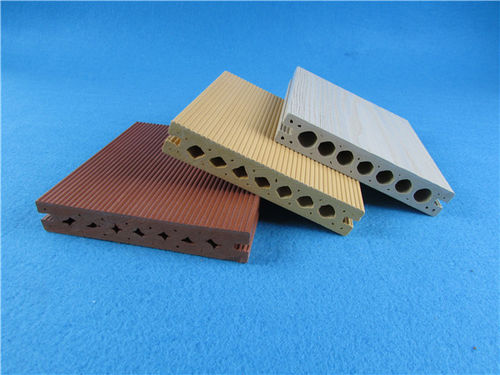 에 대한 최신 회사 뉴스 WPC (목제 플라스틱 compoaite) Decking - 새로운 경제적인 친절한 물자