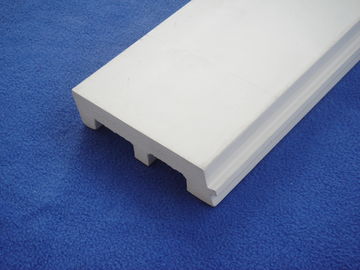 장식적 백색 플라스틱 스커팅 보드, 모스프로어브 PVC 베이스보드 126 밀리미터 * 32 밀리미터