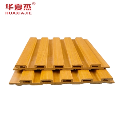 나무로 된 곡물 방수 WPC 벽판지 150mmx10mm 인테리어 장식