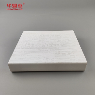 핫 세일드 트림 플랜크 화이트 비닐 5/4IN*6IN*12FT PVC 나무 패턴 폼 플랜크
