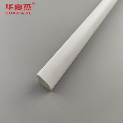 핫 판매 Pvc molding 1/2' 1/4' 원형 흰색 비닐 12' 방수 프로필 Pvc 인테리어 장식