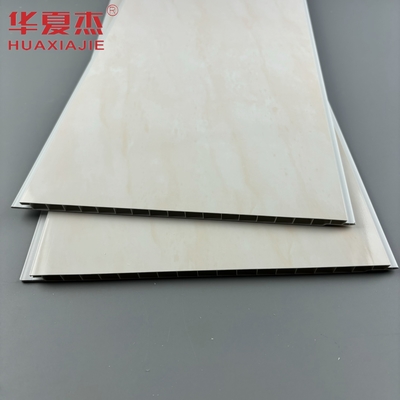 고품질 노란 대리석 디자인 250x8mm pvc 벽 패널 쉽게 설치 pvc 천장 패널 욕실 장식