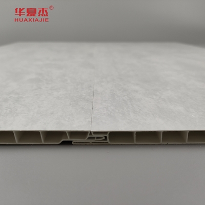 250mmx8mm 인쇄 회색 PVC 대리석 벽 패널 스타일과 내구성