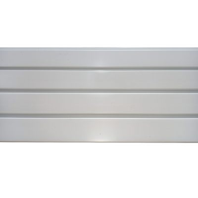 차고 월 디스플레이 4ft 8ft를 위한 PVC 널빤지 벽 패널 하얀 회색 흑색 컬러