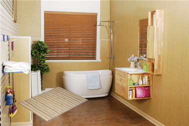 좋은 가격 200*6mm 실내 장식을 위한 재상할 수 있는 박판으로 만들어진 WPC 벽면 온라인으로