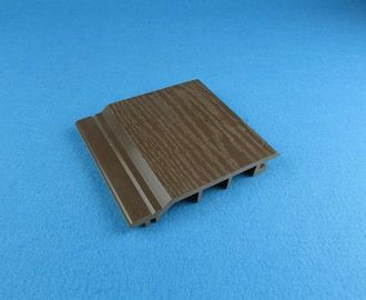 좋은 가격 250x25mm는 UV를 가진 운동장을 위한 WPC 벽면을 보호합니다 OEM/ODM를 박판으로 만들었습니다 온라인으로