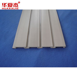 좋은 가격 백색 PVC Slatwall 패널, WPC는 패널, 전시를 위한 차고 벽면을 난입합니다 온라인으로