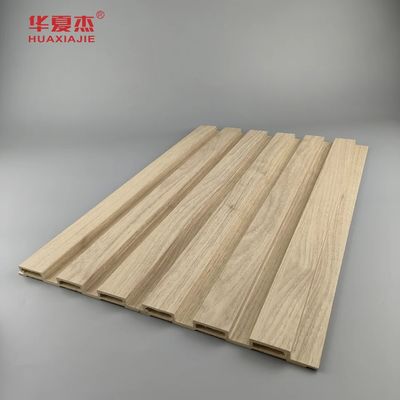 좋은 가격 간편 설치 200mm X 16mm WPC 벽 패널 실내 방수 부식 방지 온라인으로