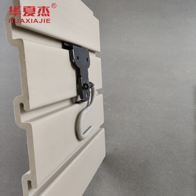 좋은 가격 흰색 내구성이 뛰어난 슬랫 벽 패널 PVC 차고 벽 패널 차고용 온라인으로