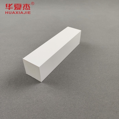직접 판매 맞춤형 트림 판자 흰색 비닐 38mm x 39mm pvc 몰딩 장식 프로필 실내/실외