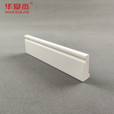 도매 새로운 트렌드 식민지 케이싱 흰색 비닐 12ft pvc 스커트 보드 pvc베이스 보드 장식 재료