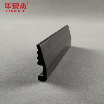 블랙 PVC 베이스 보드 실내 습기 방지 스커트 PVC 프로필 가정 장식