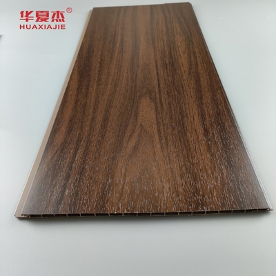 나무로 되는 박판으로 만들어진 장식적인 천장판, 재상할 수 있는 pvc 벽지 250*8mm