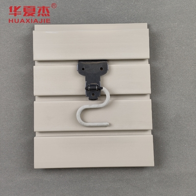 공장을 위한 세포질 Pvc를 가진 매끄러운 차고 벽 선반설치/차고 PVC Slatwall