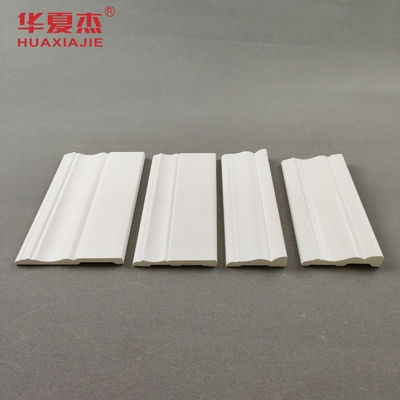 안쪽 구석 PVC 손질 조형, 백색 비닐 PVC 창 손질 장식용