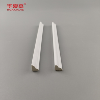 도매 비용 가격 PVC 폼딩 외면 펄스 화이트 비닐 8FT 13x11mm PVC 프로필 건축물