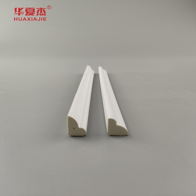 도매 비용 가격 PVC 폼딩 외면 펄스 화이트 비닐 8FT 13x11mm PVC 프로필 건축물