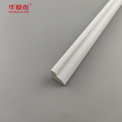 도매 비용 가격 PVC 폼딩 외면 펄스 화이트 비닐 8FT 13x11mm PVC 프로필 건축물