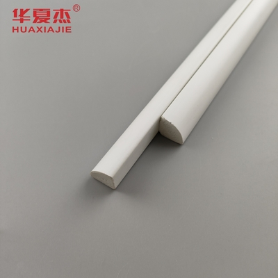 핫 판매 Pvc molding 1/2' 1/4' 원형 흰색 비닐 12' 방수 프로필 Pvc 인테리어 장식