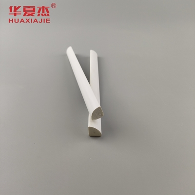 핫 판매 Pvc molding 1/2' 1/4' 원형 흰색 비닐 12' 방수 프로필 Pvc 인테리어 장식