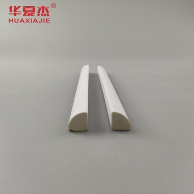 핫 판매 Pvc molding 1/2' 1/4' 원형 흰색 비닐 12' 방수 프로필 Pvc 인테리어 장식
