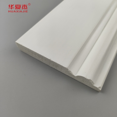 고품질의 pvc 베이스 폼링 흰색 부드러운 표면 95x12mm pvc 스코팅 실내 장식