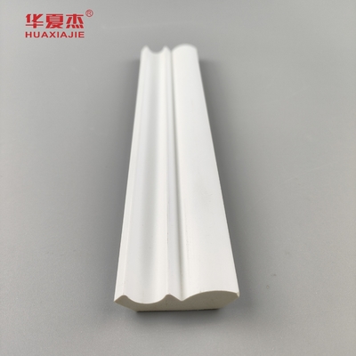 고품질 25/64 x1-39/64 크라운 pvc molding 흰색 방수 pvc 프로필 실내 건물 장식