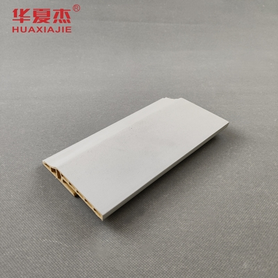 고품질 wpc 스코팅 보드 laminated pvc foam baseboard 실내 벽 장식
