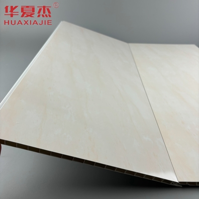 고품질 노란 대리석 디자인 250x8mm pvc 벽 패널 쉽게 설치 pvc 천장 패널 욕실 장식