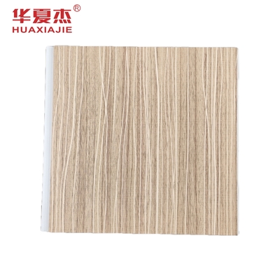 현대 디자인 laminated Pvc 벽 패널 250x5mm Pvc 목재 곡물 패널 거실 장식