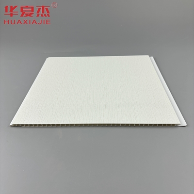은 금속 패턴과 함께 흰 기본판 PVC 벽 패널 천장 장식 아파트용 PVC 패널
