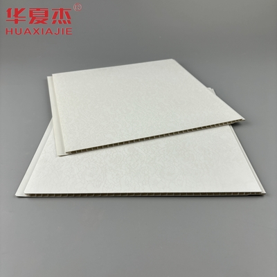 고품질 250x5mm 벽 PVC 패널 래미네이트 꽃 패턴 PVC 천장 패널 가정 벽 장식