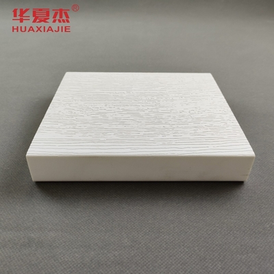 나무 패턴 PVC판판 건물 장식용 흰색 PVC 폼