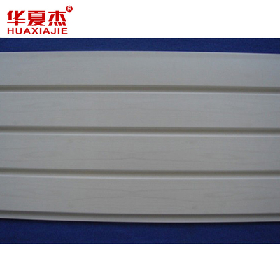 300mm X 17mm PVC 슬래트월 패널 충격 저항 및 차고 벽 조직에 완벽한 적합