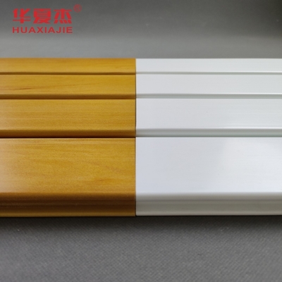 고 내구성 PVC 슬래트 월 4ft 및 8ft의 사용자 정의 길이