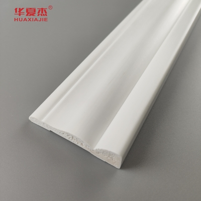 흰색 PVC 줄기 장식 pvc 폼핑 습기 방지 가정 장식