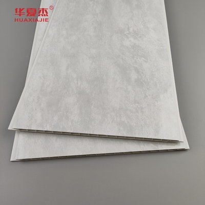 250mmx8mm 인쇄 회색 PVC 대리석 벽 패널 스타일과 내구성
