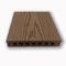 미끄럼 방지 WPC 갑판 합성 바닥 깔개 140 x 25mm 갈색 커피 회색 티크 나무 색상