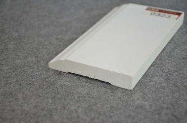 좋은 가격 장 12ft를 둘러싸는 식민 굽돌이 널 PVC 손질 주조 백색 비닐 온라인으로
