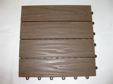 좋은 가격 30mm x 30mm DIY WPC Decking 지면, Interial 나무와 플라스틱 합성 Decking 온라인으로