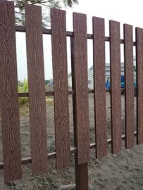 좋은 가격 농장을 위한 자연적인 나무로 되는 WPC Decking/100% 재상할 수 있는 WPC 가로장 울타리 온라인으로