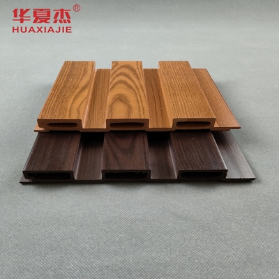 빨간색 나무 색상 WPC 벽 패널 고 광택 인쇄 벽 PVC 패널