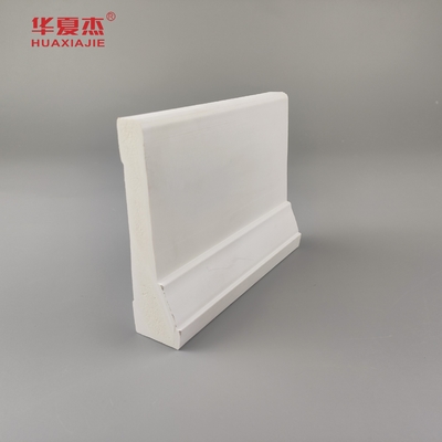 품질 흰색 pvc 스코팅 방수 pvc 베이스보드 청소가 쉽습니다 공장