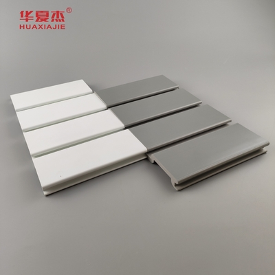 좋은 가격 매끄러운 표면 PVC 차고 벽 PVC 슬랫월 패널 방수 온라인으로