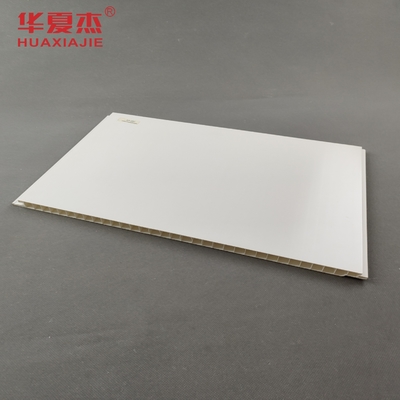 좋은 가격 가옥 리모델링 프로젝트용 250mm 폭의 수분 방지 백색 PVC 벽 패널 온라인으로