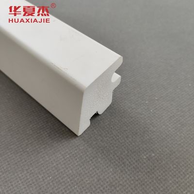 좋은 가격 재활용 가능 1-5/16'' 너비 x 1-3/8'' 높이 흰색 PVC 창틀 노징 PVC 몰딩 실내 장식 온라인으로