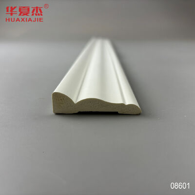 품질 흰색 pvc 스커팅 보드 pvc 폼핑 베이스 보드 식민지 케이스 실내 장식 공장